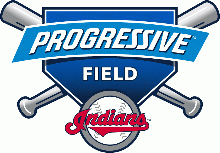 Cleveland Indians 2012-Pres Stadium Logo vinyl decal